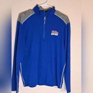 Champion Ole Miss Rebels quarter zip pull over size large